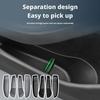 For Tesla Highland 2025 Car Door Side Storage Box Front Rear Side TPE Door Storage Organizer Tray Interior Accessories