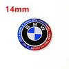 XWKPB1 E60 For BMW M X3 X5 X6  5 Pcs 11mm 14mm Car Key Emblem Sticker Logo Badge Decal For E34 E38 E39 E46 E60 E61 F90 E91 E92 F07 F10