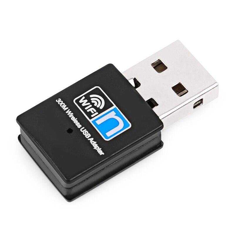 Carte réseau sans fil USB 300M Récepteur sans fil Wifi externe pour mini adaptateur de carte réseau sans fil
