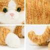 New Striped Simulation Cat Pillow for Sleeping and Holding Small Cat Dolls As Birthday Gifts