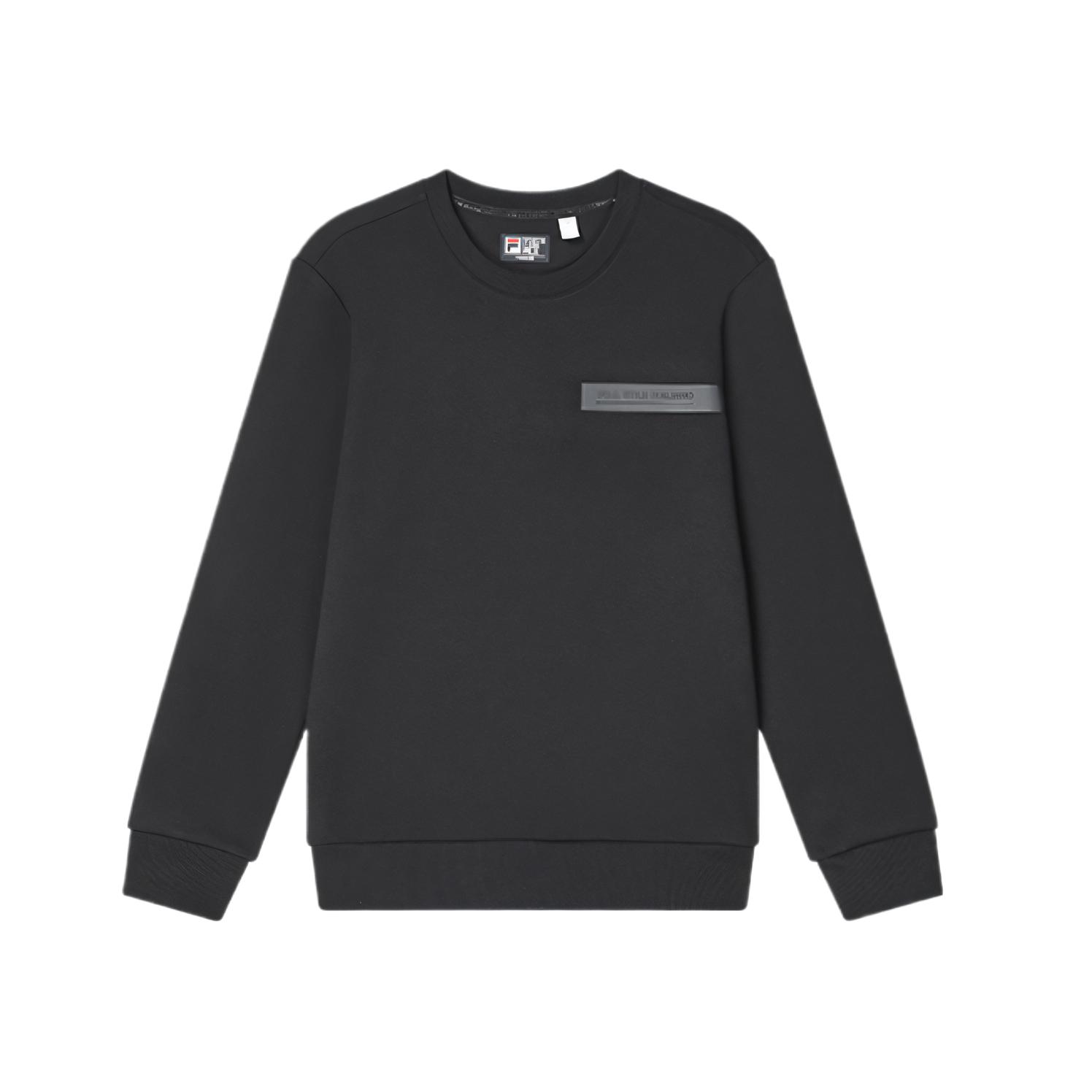 

Fila Итальянский стиль Белая специальная серия Повседневный Удобный Мягкий Свитшот с круглым вырезом и длинными рукавами Мужской свитшот F11M347203F-BK M