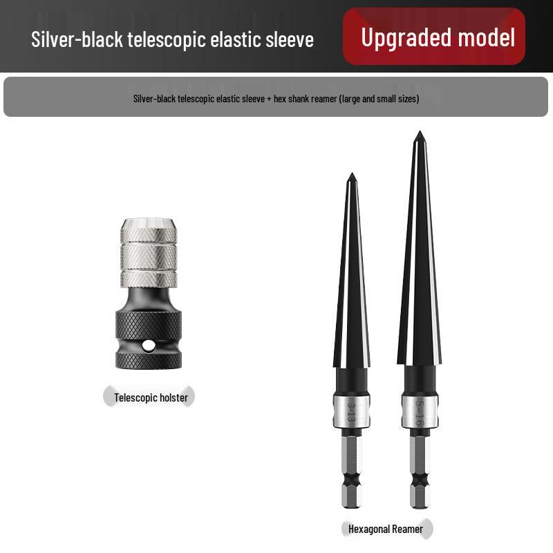Multifunctional Electric Drill Bit & Wrench Adapter Set with Telescopic Socket