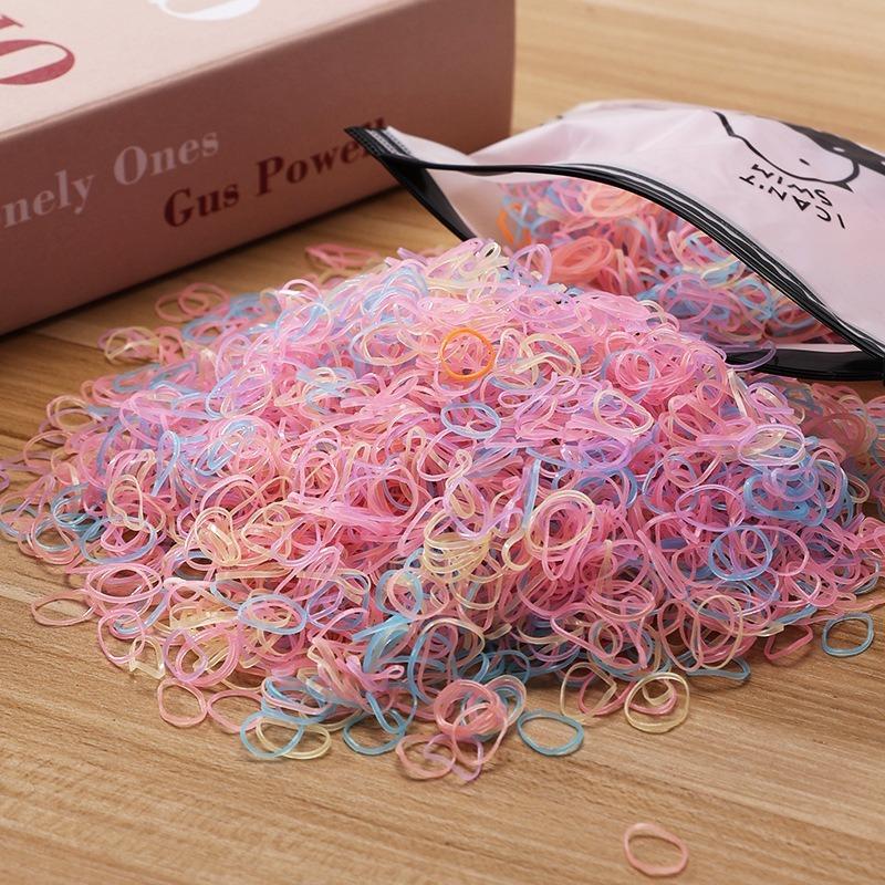 Disposable Elastic Hair Ties, Hair Bands And Ponytail Holders, Suitable For Hairstyling And Daily Decoration, Everyday Hair Accessories
