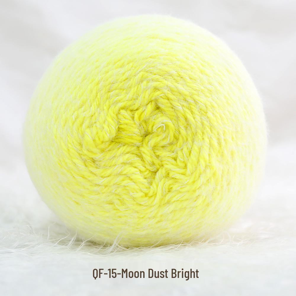 Gradient Long Pile Yarn Cake for Hand-knitting: Scarf, Clothing, Bouquets, and Seven-Star Blanket Materials