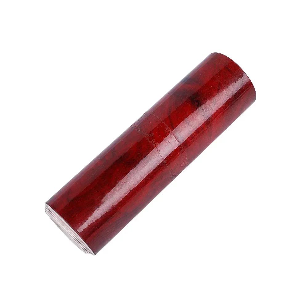 Auto Holzmaserungsfolie Aufkleber Decals Wrap Folie PVC Holzstruktur 10x100cm Universell Auto Karosserie Styling Dekor Auto Innenraum DIY