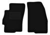 Schwarze Fußmatten für vorne für: Fiat Linea Limousine (2009-2015)