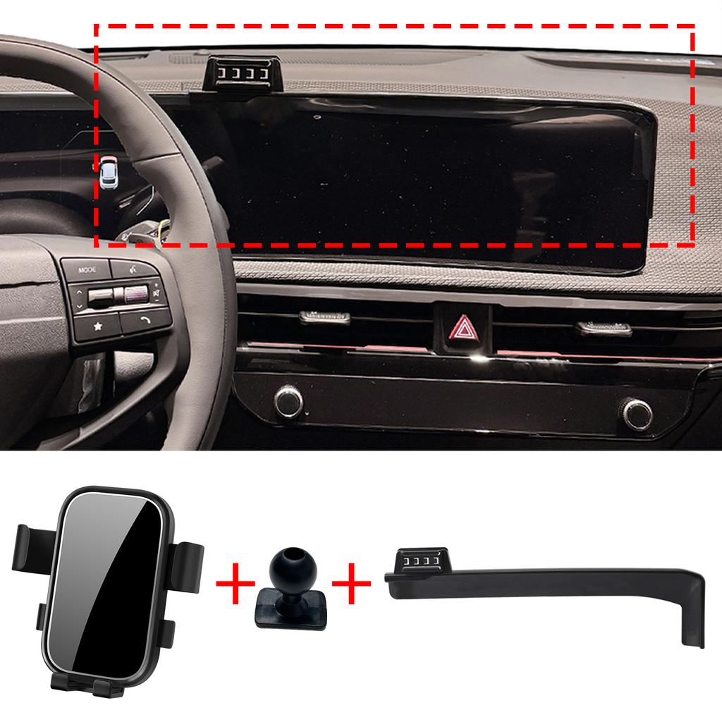 fit for KIA EV6 2025 2026 2027 GPS Navigation Integrated Screen Mount Phone Holder Mount Car accessoires