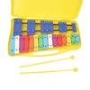 Professional Musical Xylophone 25 Notes Toddler Aluminum Keys Xylophone with Yellow Box