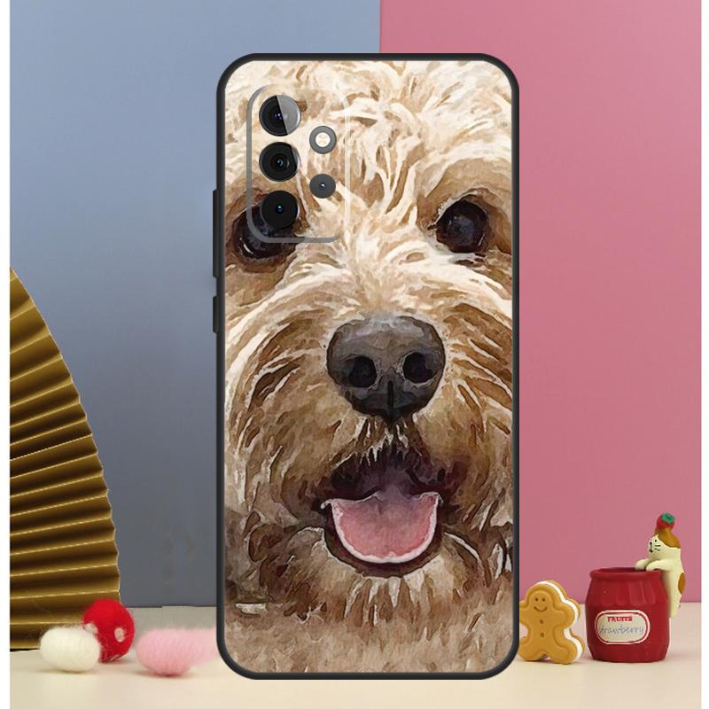 Brown Cockapoo Case For Samsung Galaxy A16 A26 A36 A56 A15 A17 A55 A35 A32 A52 A13 A33 A53 A14 A34 A54 A06