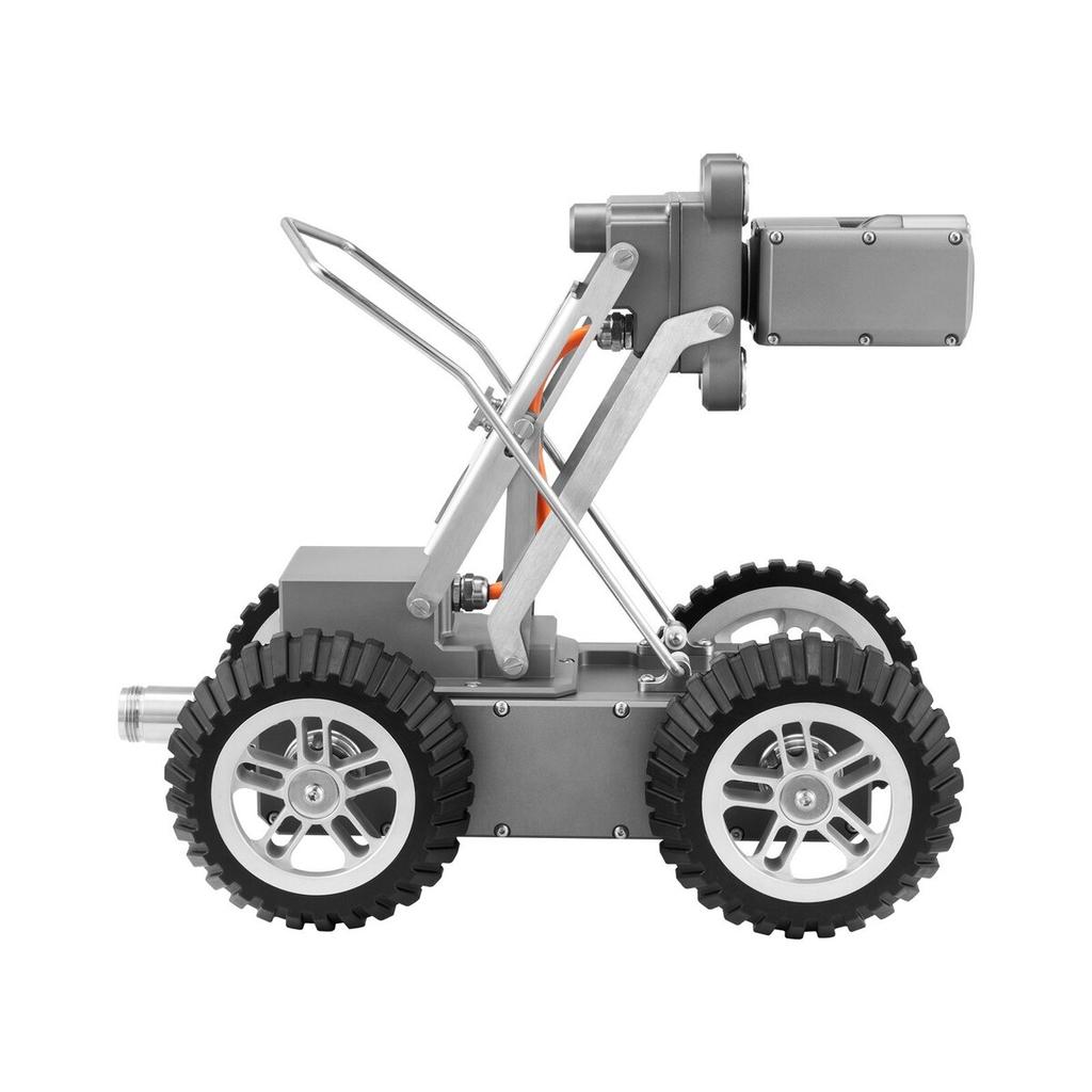 Sewer Pipe Inspection Robot, 197FT/60m Pipeline Detection Crawling Robot with 2MP Front/Rear Camera & Touchscreen Tablet, IP68 Plumbing Camera with