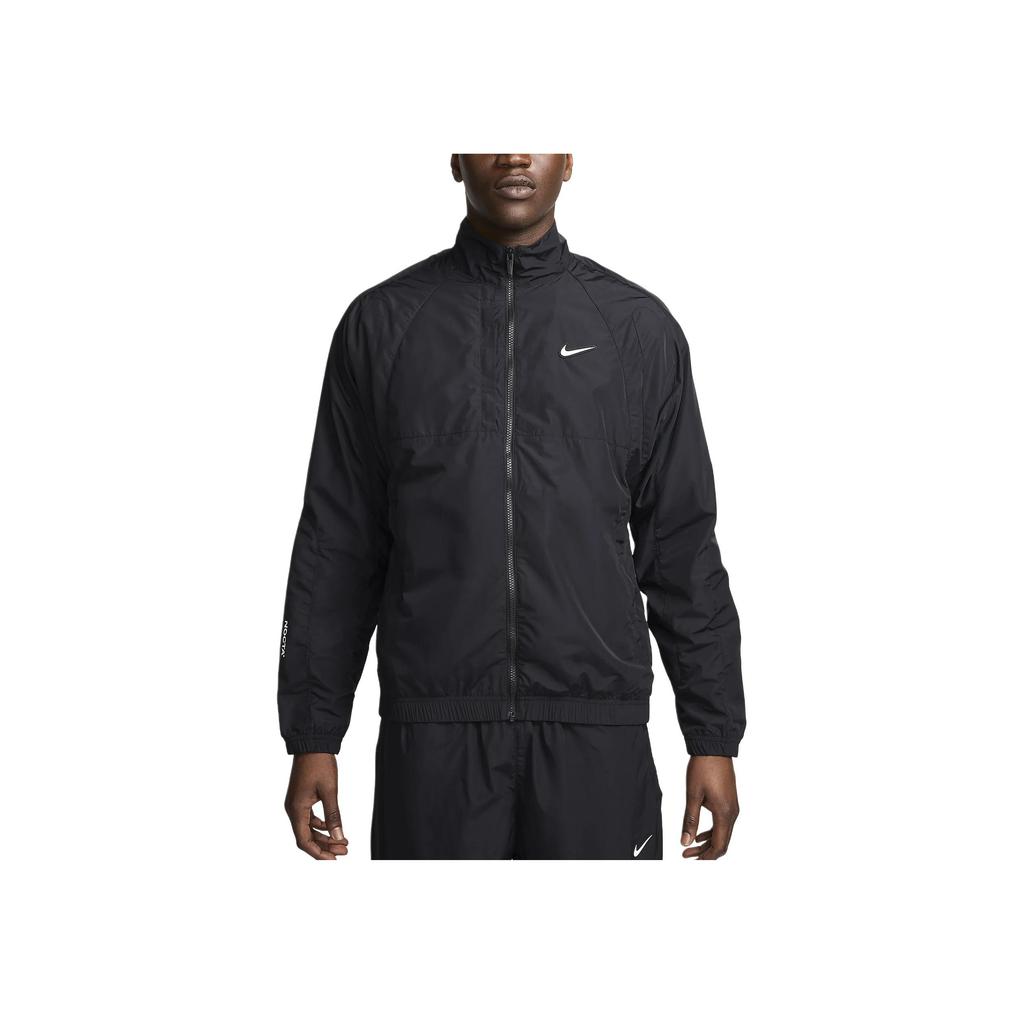 Nike X NOCTA Northstar Nylonowa kurtka dresowa Czarna męska Streetwear FN7666-010