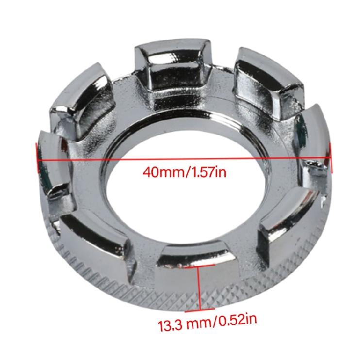 Bicycles Repair Tool Round Spoke Nipple Wrench 8 Way Grooves Wheel Rims Adjuster