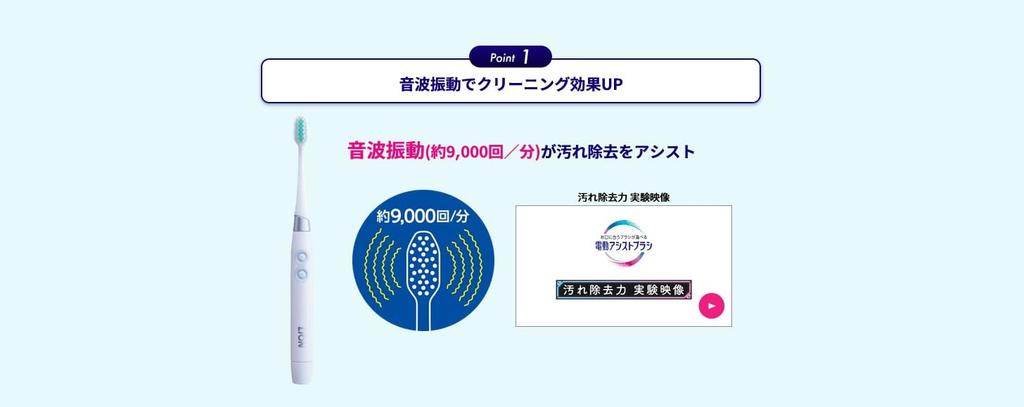 LION electric assist brush elektrische Zahnbürste Körper 1 Set x 2 Stück Set