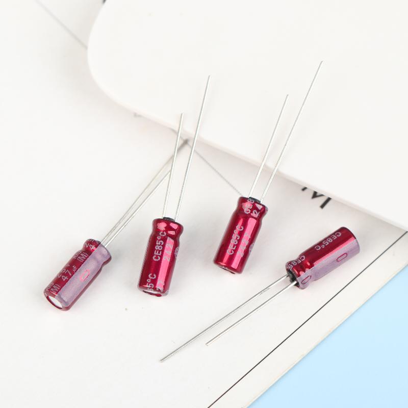 10/30/50Pcs Elna 25V47Uf Silmic Ii Series 5X11Mm Ce85°C Fever Audio Electrolytic Capacitor 25V47Uf Copper Pin Capacitors