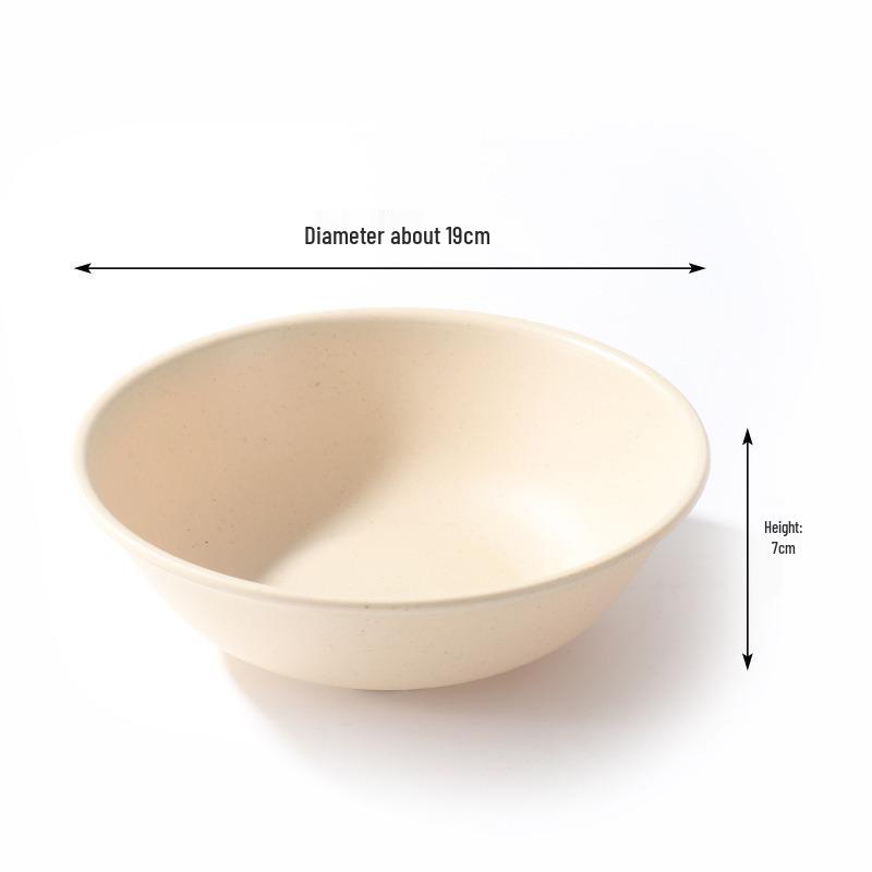 Langlebige Plastik Suppen- und Nudelschüssel mit anpassbarem Logo