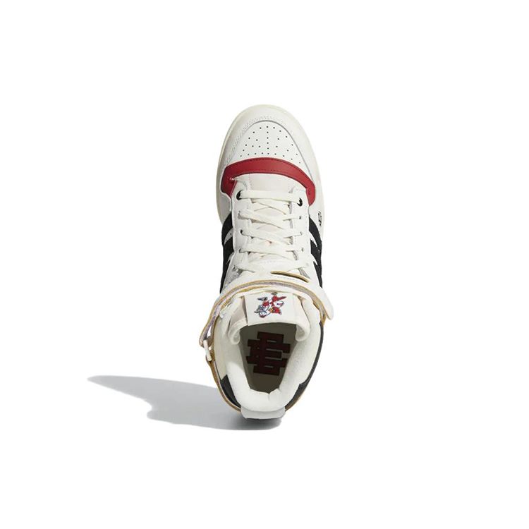 Adidas Eric Emanuel X Midnight Madness X Forum 84 High Louisville Cardinals Men Sneakers White Cloud-White Core-Black GW7792