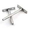 1PC 3/4/5/6 Inches Silver Metal Folding Shelf Support Bracket Hidden Floating Wall Shelf Support Brackets For Heavy Duty Bracket