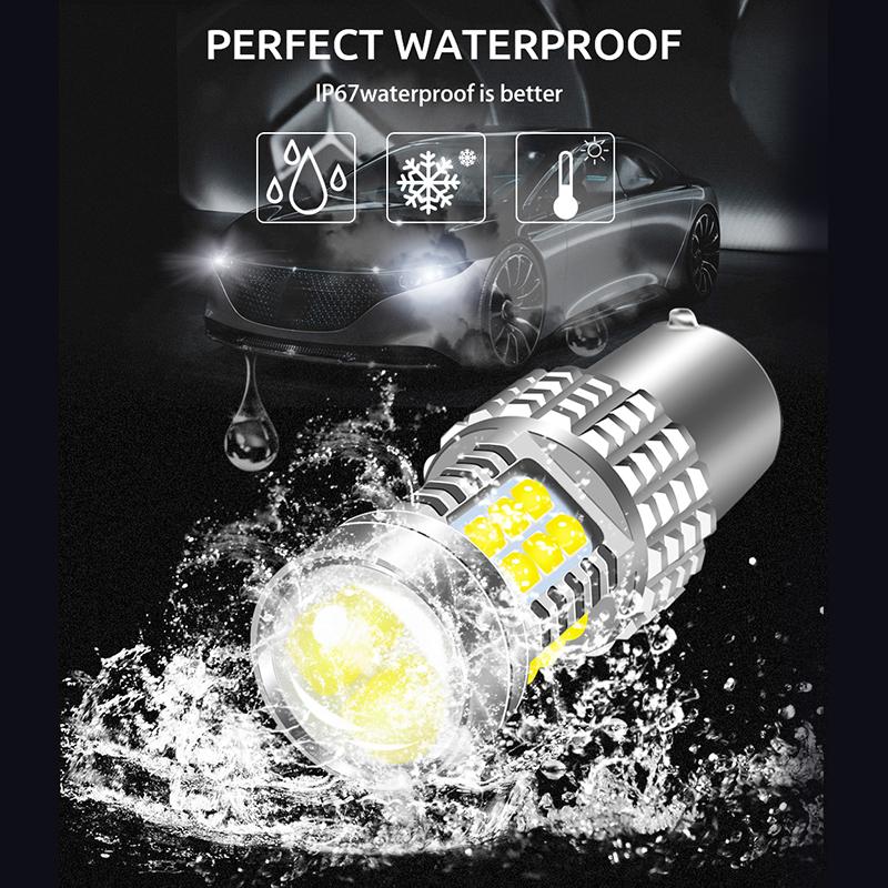 2PCS Canbus P21W Led 1156 BA15S LED BAU15S PY21W Bulb 50W No Hyper Flash Error Car Turn Signal Light Daytime Running Lamp 12V