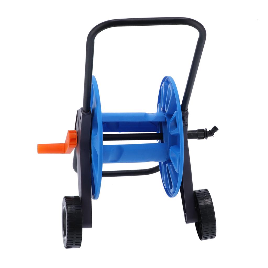 Garden Hose Reel Cart Portable Hand‑Push Water Pipe Storage Rack Organizer with Wheels for G1/2 50m Tube Garden Accessory