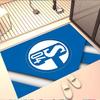 FC Schalke 04 Print Rug, Washable Floor Carpet, For Entryway Dorm Laundry Room Office Study, Home Decor Birthday Christmas Gift