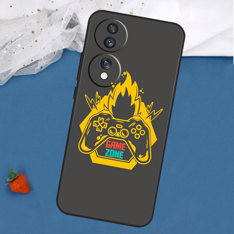 Game Console Gamer Zone Case For Huawei P20 Pro P50 P40 P30 Lite P Smart Z Nova 5T Honor 50 70 X7 X8 X9 Back Cover