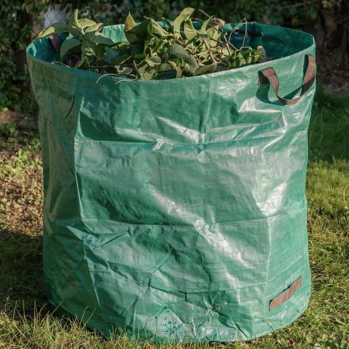 Sac de Jardin Pliable XXL - Robuste et Pratique - 2 Pièces - Vert