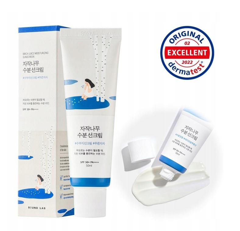 Round Lab Birch Juice Moisturizing Uv Sunscreen Spf 50+ 50Ml