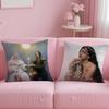 Popular Singer ROSALIA Cushion Cover Soft  EasyWash Pillow Case  Versatile for Couch Bed Travel and Office
