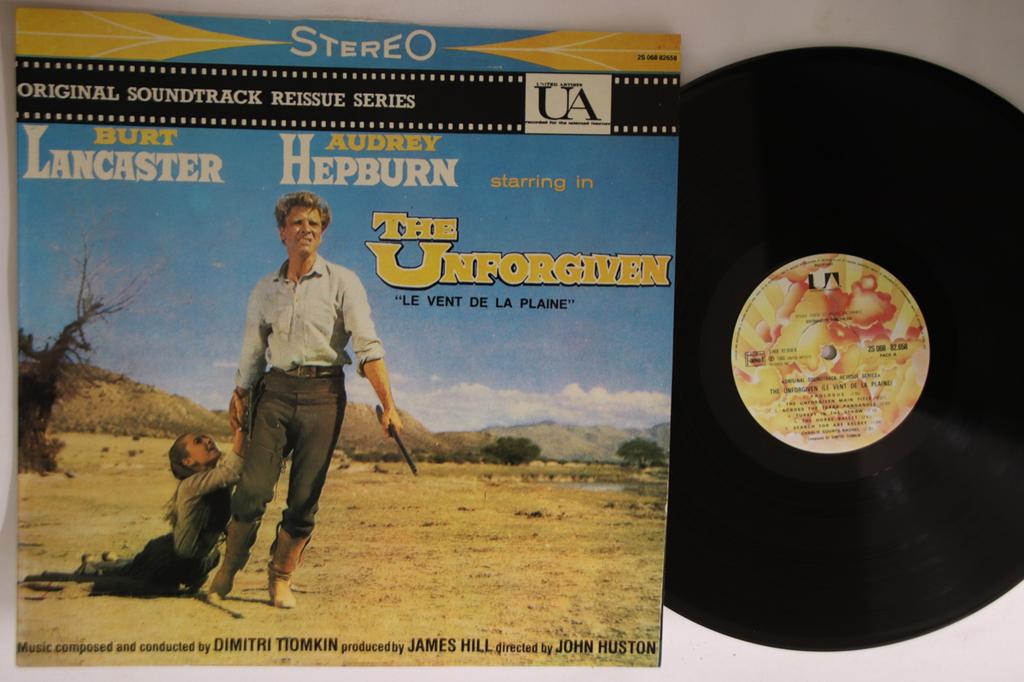 LP Record OST, DIMITRI TIOMKIN - Unforgiven 2S06882658 UNITED ARTISTS France Soundtracks & Musicals Used