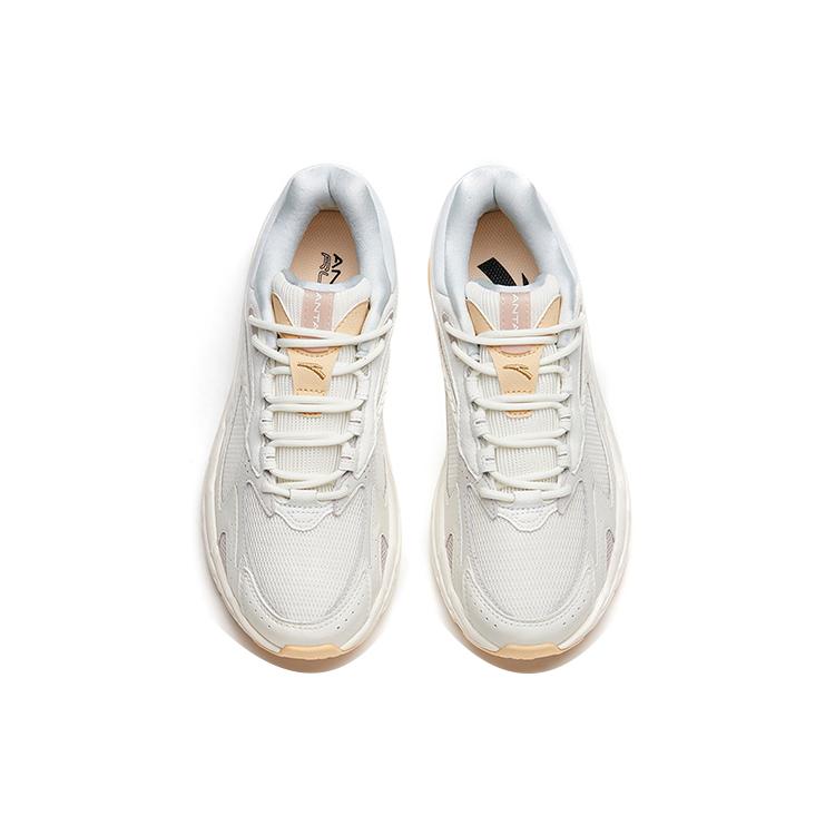 Anta Low Top Running Shoes Women's White Gray 922235596-10