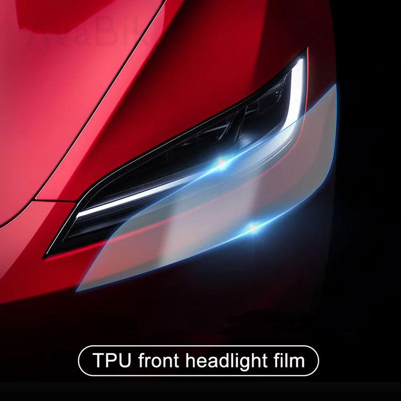 PPF Car Front Headlamp Film TPU Light Grey Protective Film Exterior Headlight Strips Car Tail light Fog lamp Protective Sticker