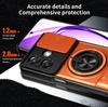 KEYSION Magnetic Phone Case for OPPO A3 A3X 5G A5i Slide Camera Protection Upright Kickstand 360 Ring Shockproof Back Cover