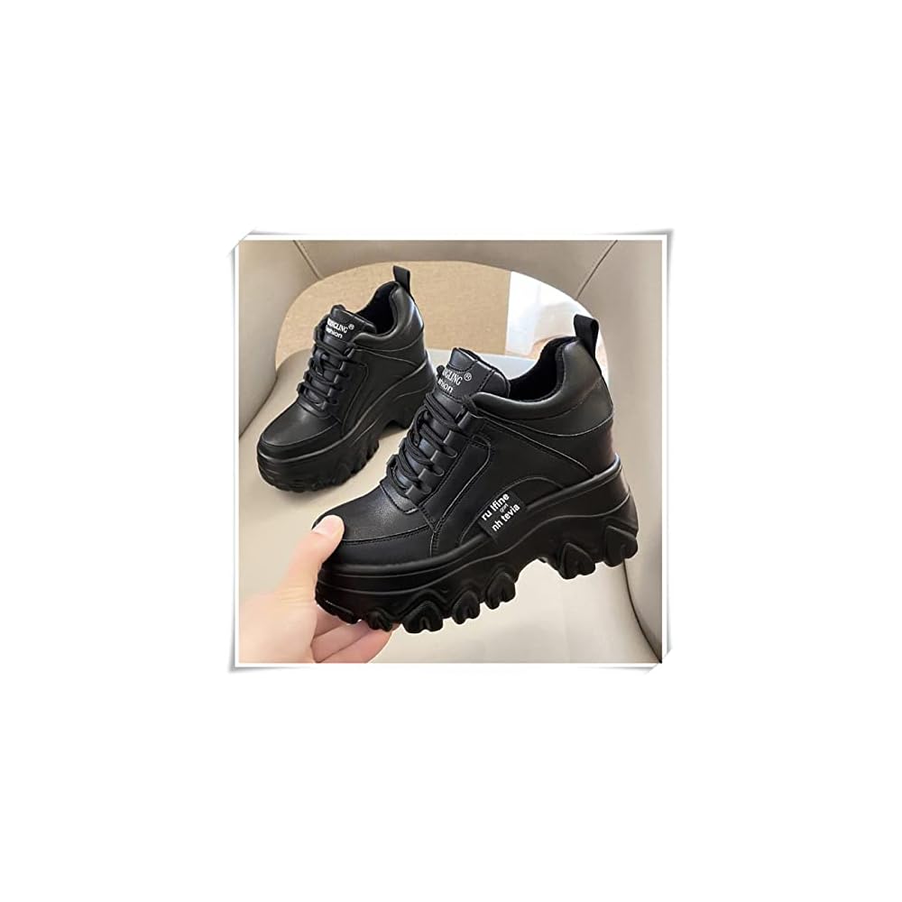 Ainiway Platform Sneakers, Dad Sneakers for Women, Platform Shoes, Sneakers with Hidden Heel,