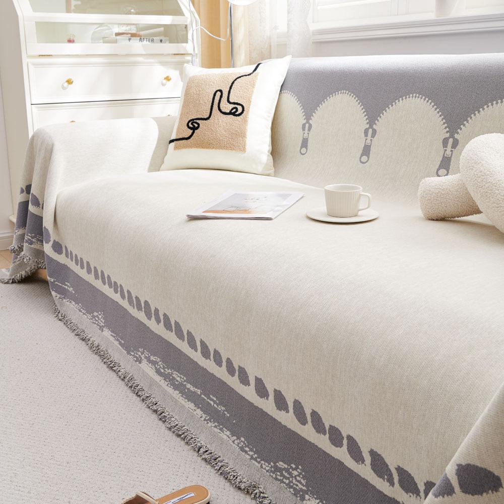 Anti-Cat's Paw Cloth Sofa Cover Nordic Four Seasons Universal Simple Modern Sofa All-Inclusive Cover Towel Mat