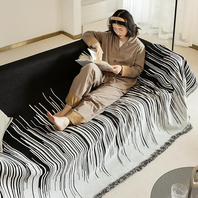 Tela para Funda de Sofá Chenilla de Alta Calidad Antiarañazos Toalla para Sofá Universal Todo Incluido Funda de Sofá Universal para las Cuatro Estaciones Cojines de Asiento