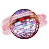 Flying Ball Toy Colorful Light USB Charging Intelligent Sensor Plastic Rotating Flying Ball Globe