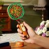 2026 Palace Style Retro USB Rechargeable Handheld Pocket Fan