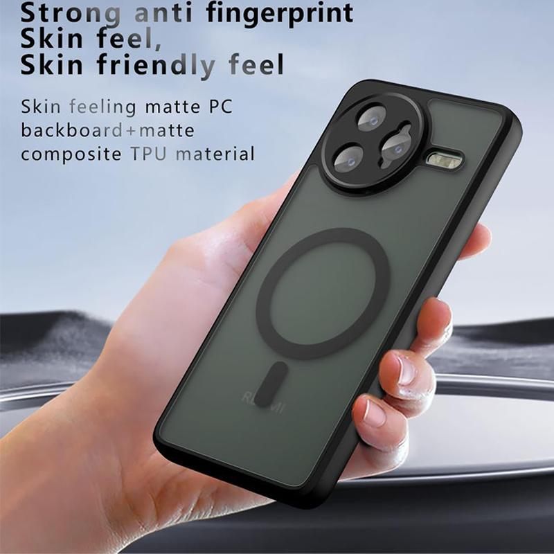 Compatible with Xiaomi Poco F7 Ultra,Poco F7 Pro Casing Cover Built-in Magnetic Shockproof Phone Case