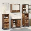 Bathroom Furniture Set 3 pcs Reclaimed Wood 35 x 37.5 x 166 cm