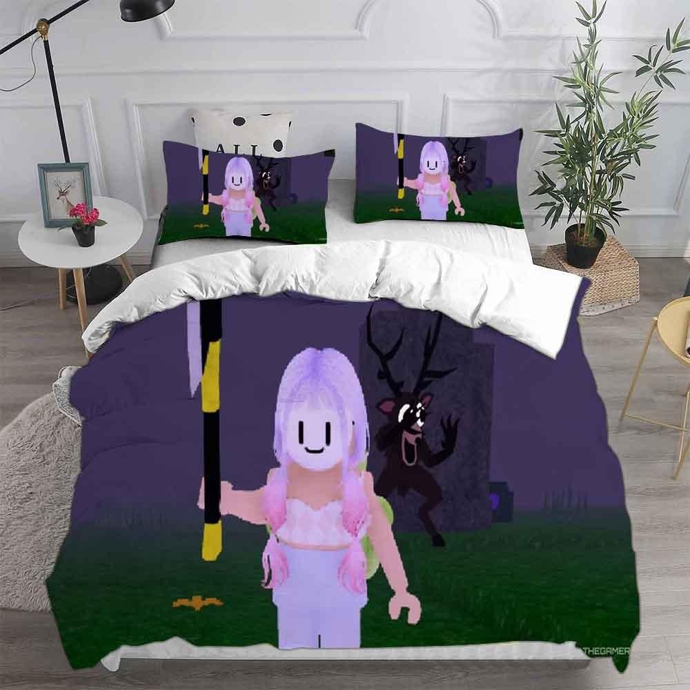 3D Bedding Set Print 99 Nights in the Forest Single/Twin/Full/Queen/King Size Adult Bedroom Duvetcover Sets Anime Gift