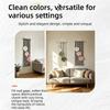 Boho Style Leaf Macrame Wall Hanging 66x20cm Cotton Rope Handmade Woven Ornament Woven Wall Tapestry Home Wedding Decor