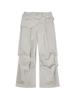 TUOMIO Washed Belt Bag Pants [Light Gray]