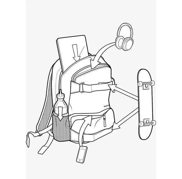 Рюкзак Burton Treble Yell true black (17383111002)