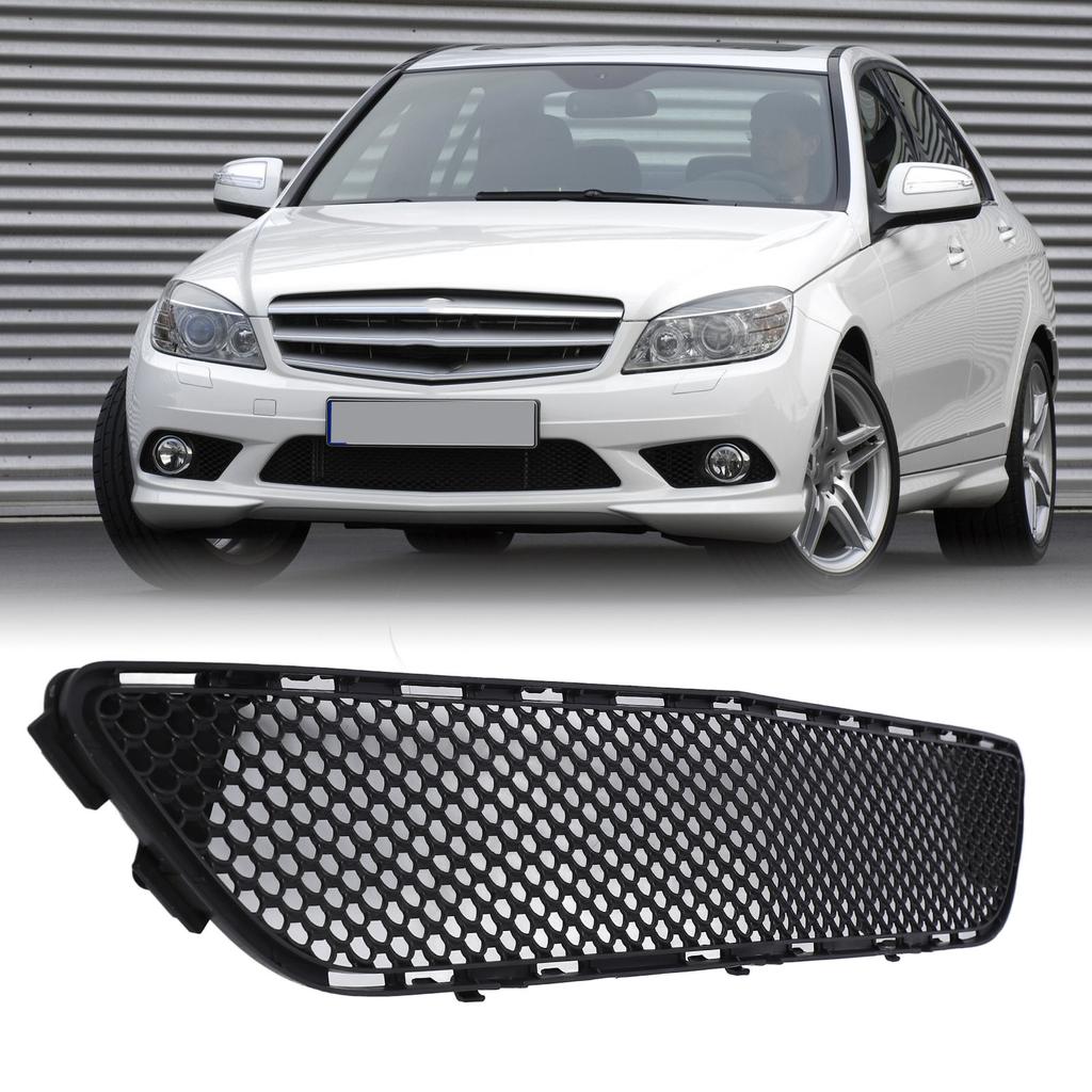 Front Bumper Grille Lower Mesh Grill 2048850153 Replacement for Benz C‑Class W204 Amg Line 2008 To 2