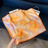 New 71 * 71cm Korean version small square scarf women's silk scarf spring and summer thin sunscreen scarf neck protection tied bag headband scarf