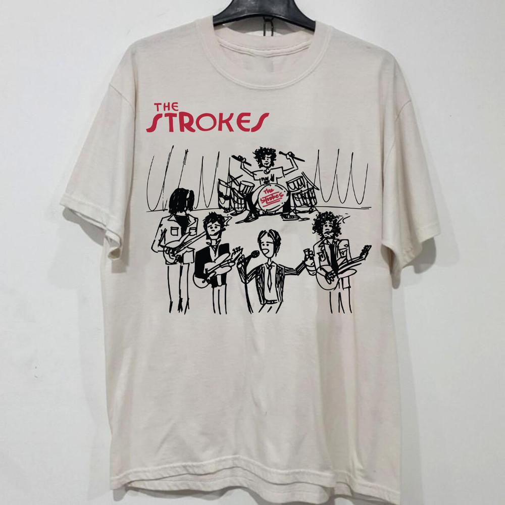 

Гурт The Strokes Бавовняна Унісекс Концертна S до 5XL MQ428 Унісекс Футболка M