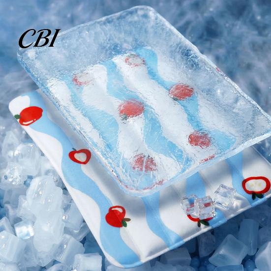 Non-toxic Pet Cooling Pad Gel Mat, Waterproof Dog Mat Bed, Summer Cooler for Cats Dogs Home Car Travel Use