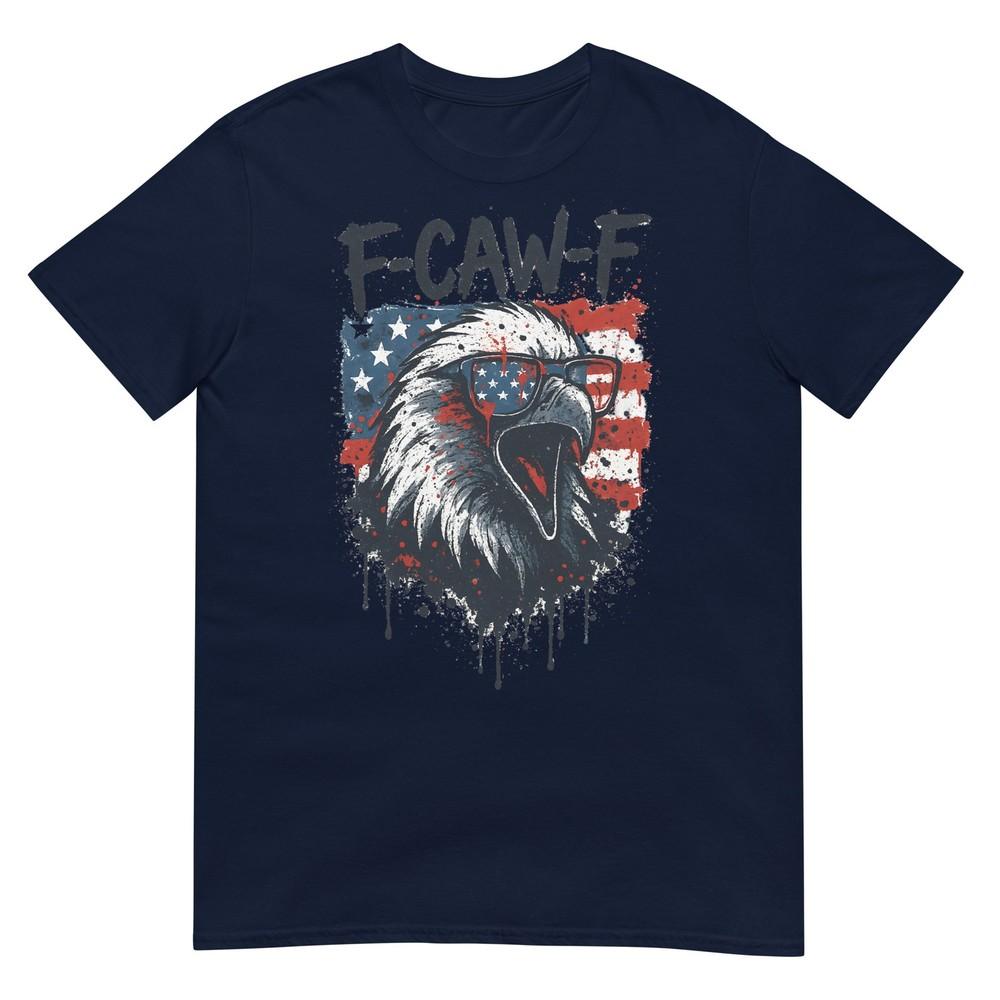 Fcawf Eagle Bird Usa Flag Patriotic Funny Fourth Of July Tshirt S