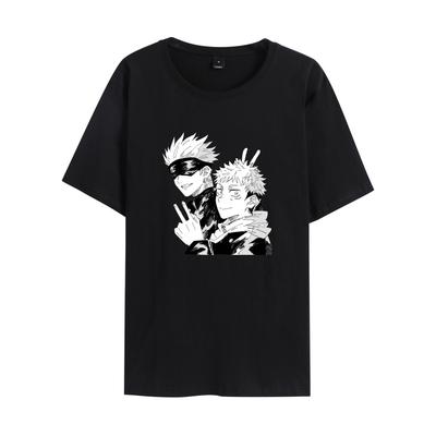 Jujutsu Kaisen Anime Print T Shirt for Women Men Fashion Clothing Short Sleeve O-neck Tops T-shirts