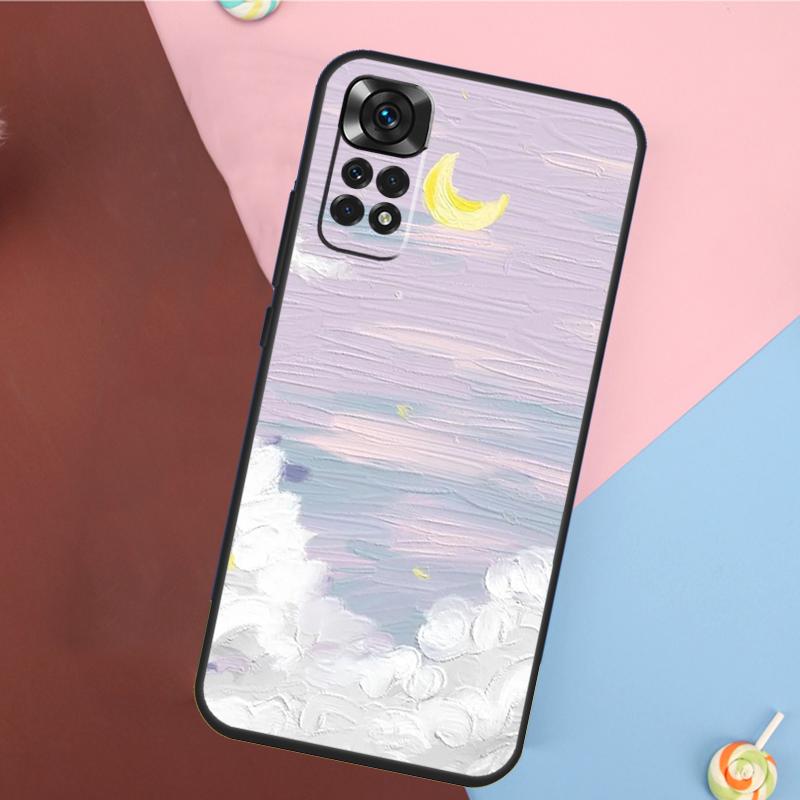 Korean Sunset Scenery Cover For Xiaomi Redmi Note 13 Pro 14 12 11 9 10 9S 10S 11S 12S Redmi 14C 10C 12C 13C Case